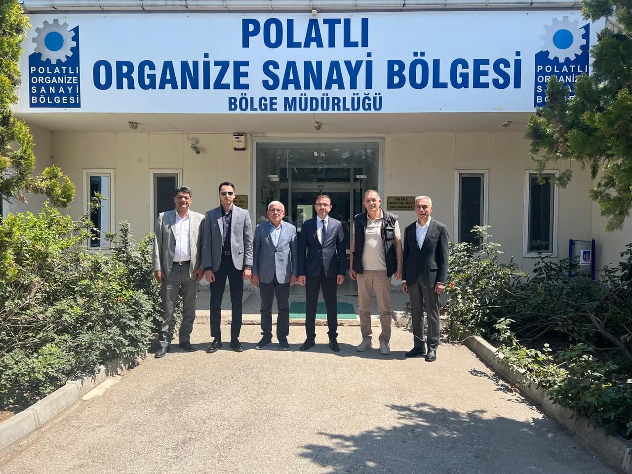 Ankara Sanayi ve teknolojileri  müdürü Ömer Ersoy Polatlı OSB'yi ziyaret etti 