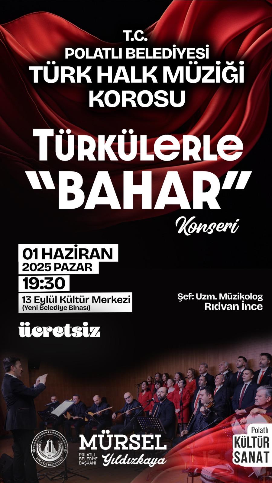 Türkülerle Bahar Konseri 