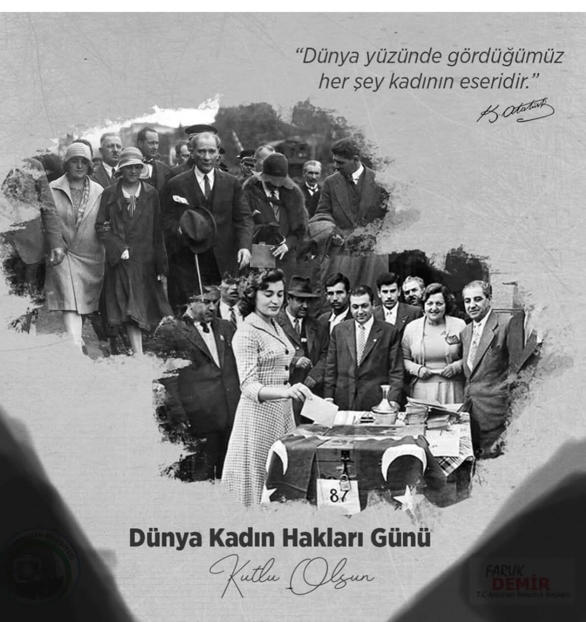 KADIN BAŞKANDAN MESAJ 