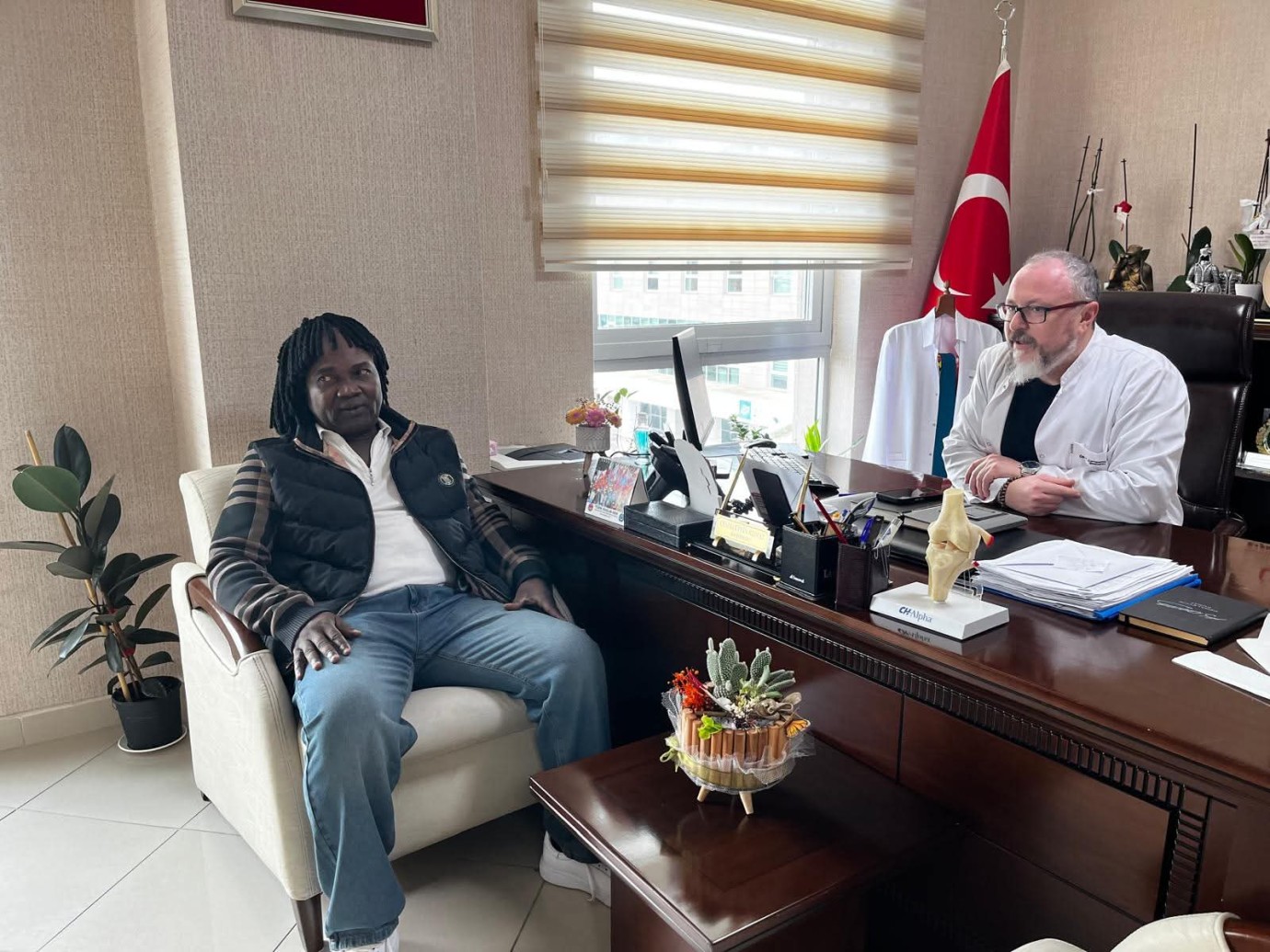 Fernand Coulibaly’den Polatlı Devlet Hastanesi’ne Ziyaret