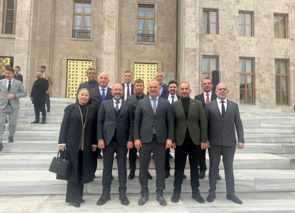 MHP POLATLI TEŞKİLATI TBMM’DE GRUP TOPLANTISINA KATILDI