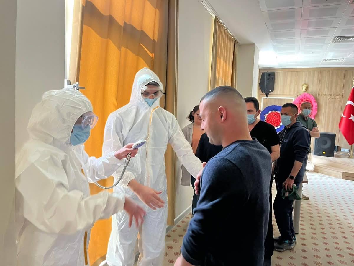HASTANEDE KİMYASAL,RADYOLOJİK NÜKLER TATBİKATI YAPILDI
