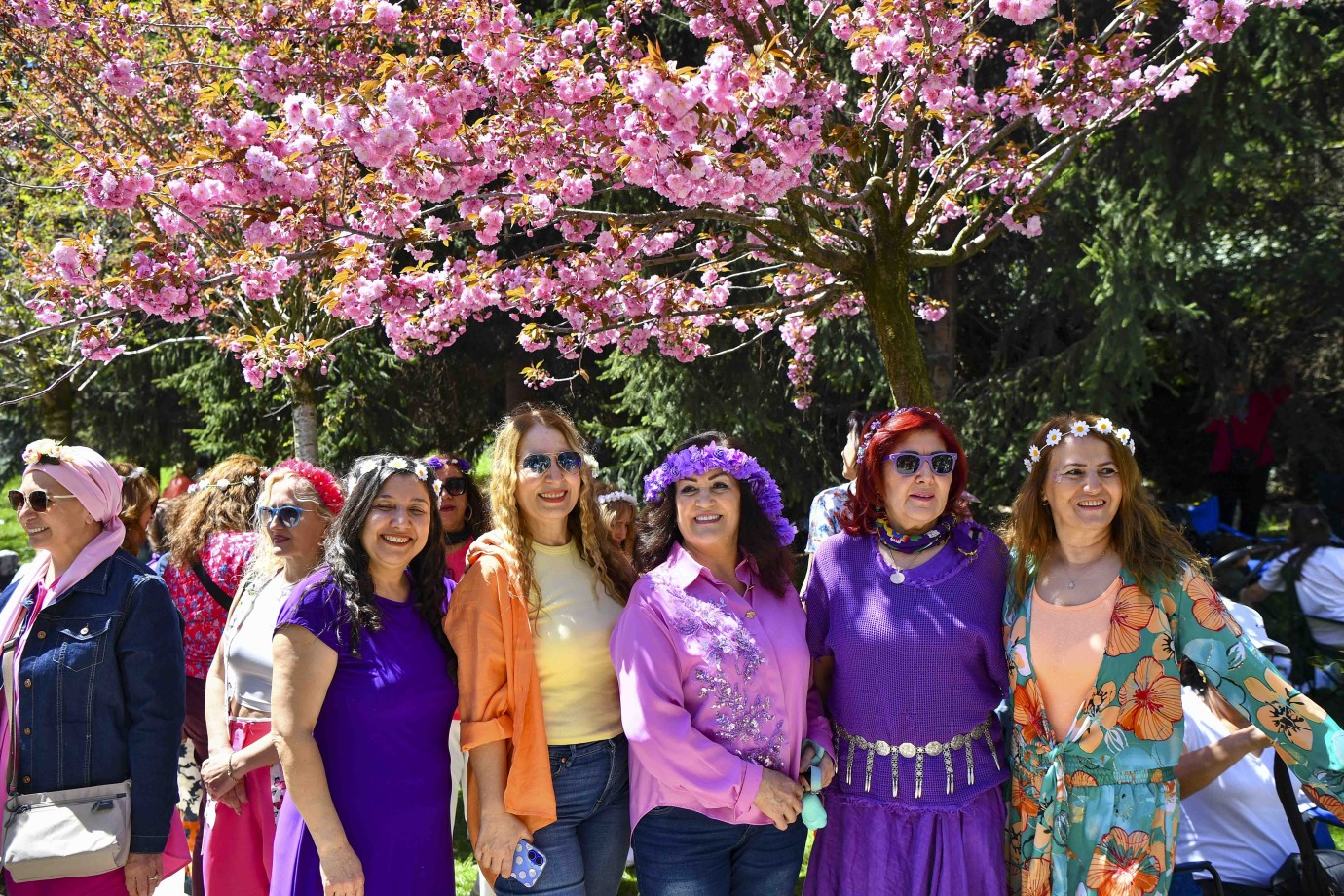 ANKARALI KADINLAR SAKURA ŞENLİĞİ’YLE BAHARI KARŞILADI