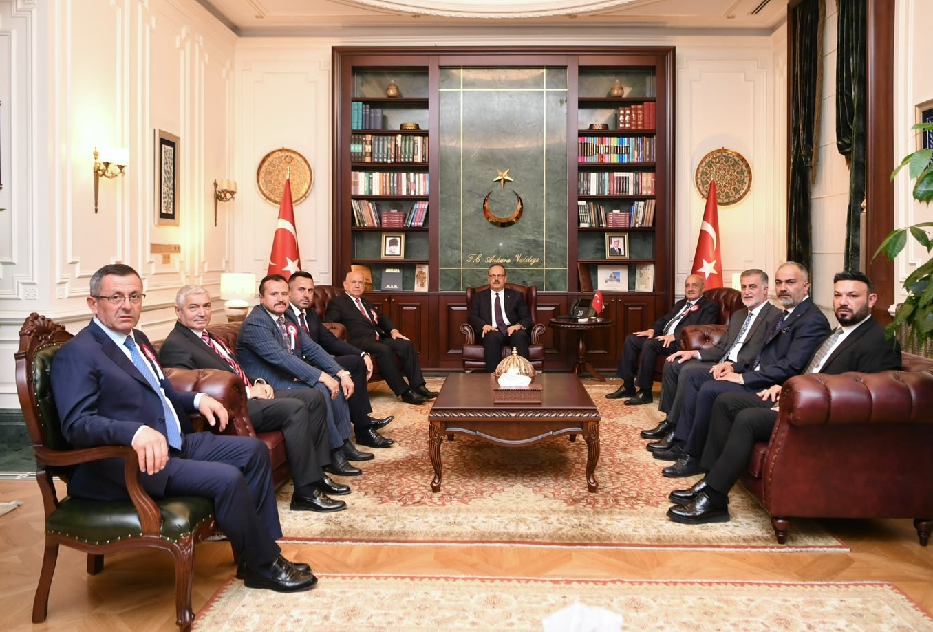 ANKESOB’dan Ankara Valisi Canbolat’a Ahilik Haftası Ziyareti