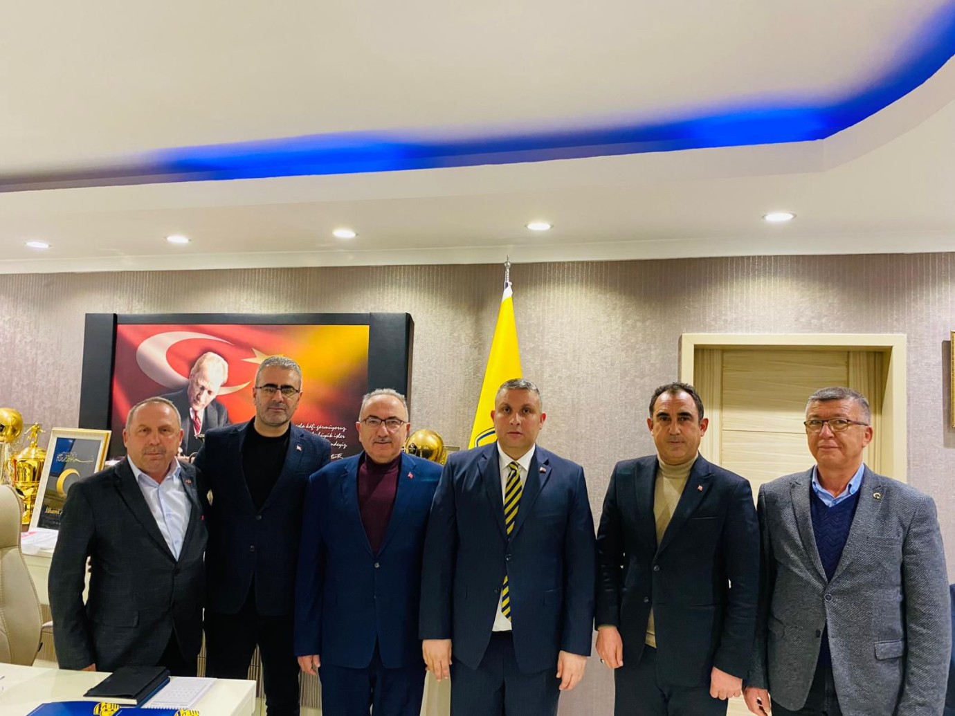 AK Parti Polatlı Teşkilatından Ankaragücü’ne Hayırlı Olsun Ziyareti