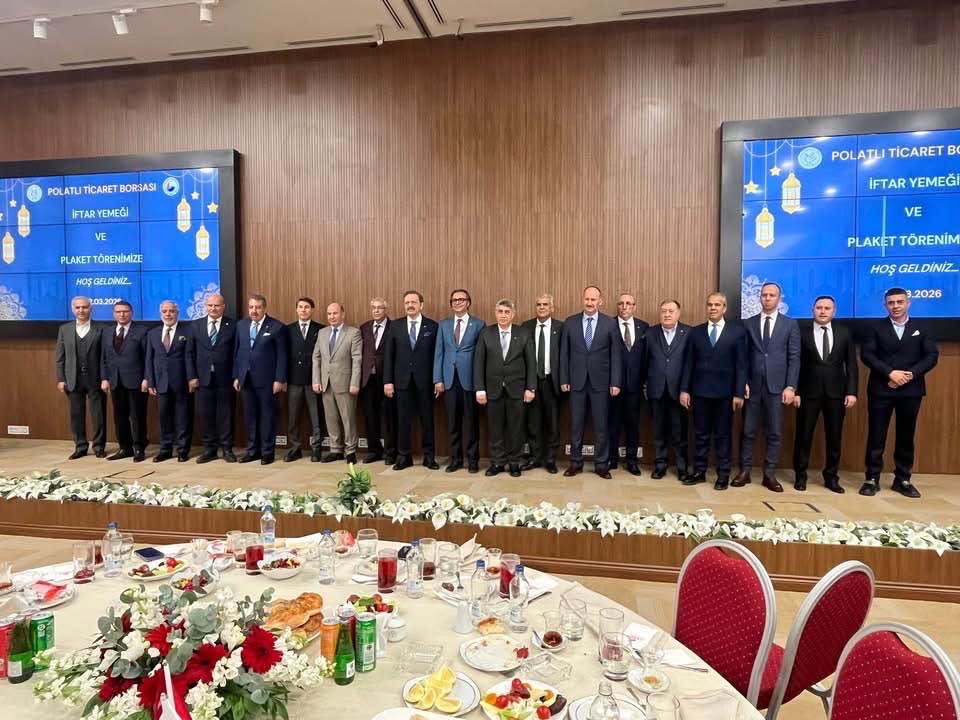 Polatlı Ticaret Borsası’ndan Rekortmen Üyelere Plaket