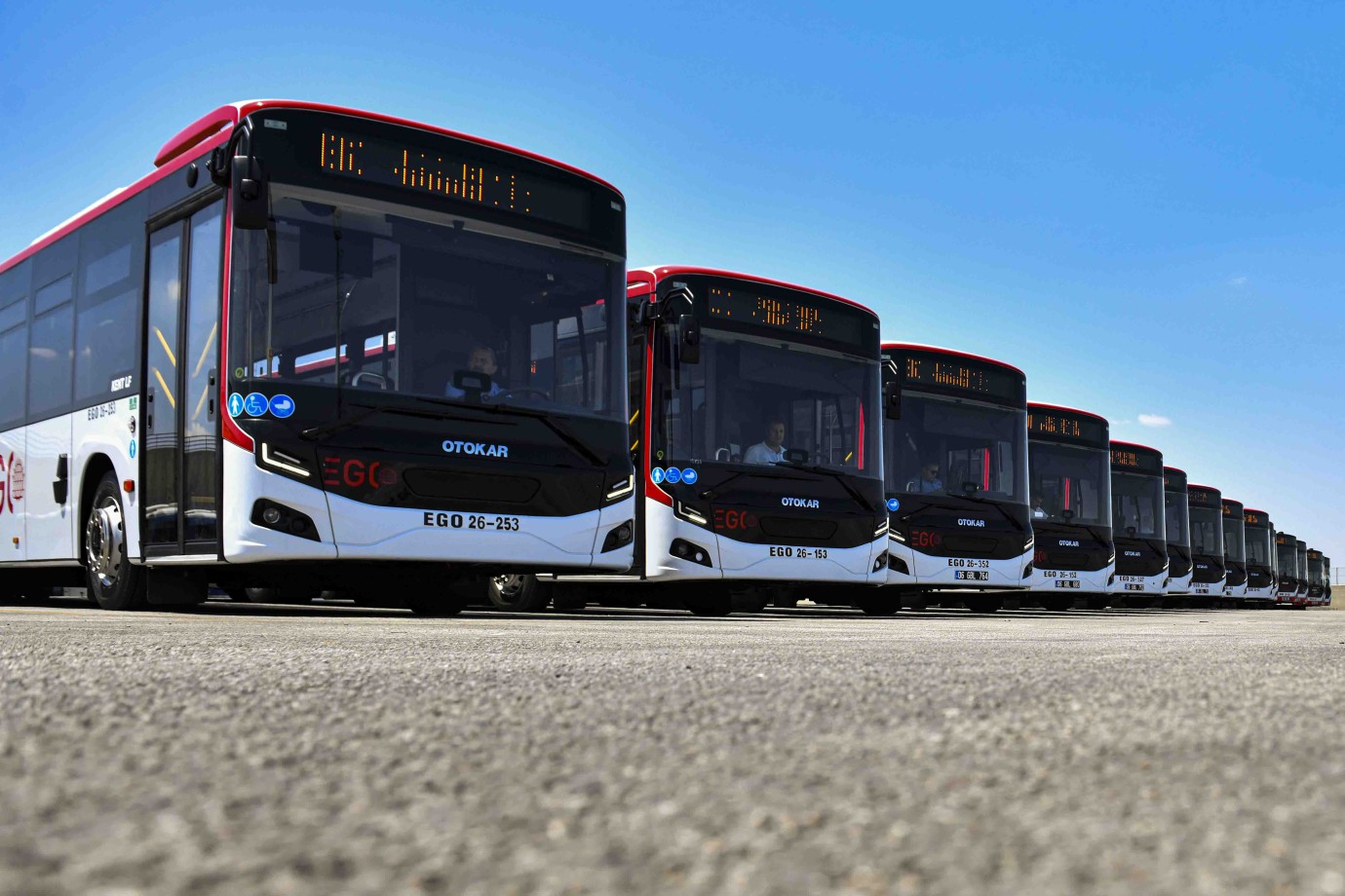 EGO OTOBÜS FİLOSU GÜÇLENMEYE DEVAM EDİYOR:  YENİ ALINAN OTOBÜS SAYISI 1999 OLDU