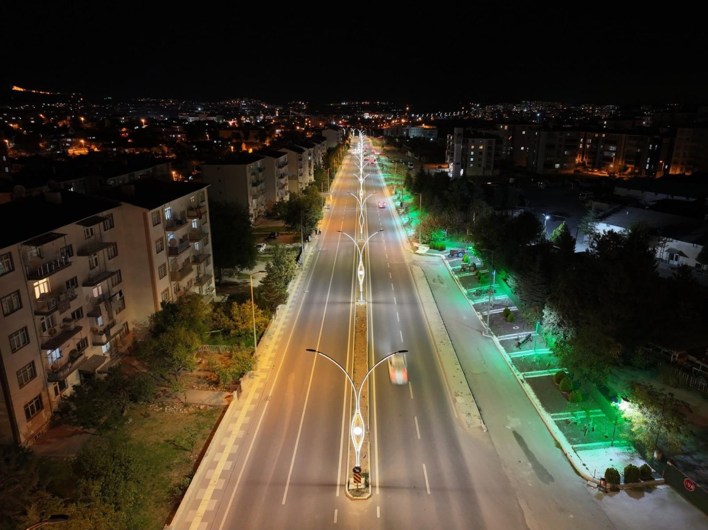 ARTIK KONYA YOLUNDA DA GECELER GÜNDÜZLER KADAR AYDINLIK’